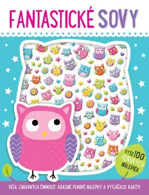 Nalepovačky, vystrihovačky, skladačky Fantastické sovy - Charly Lane
