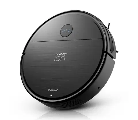 Predlžovacie káble Niceboy ION Charles i6 - Inteligentný robotický vysávač 2v1 2600 mAh Wi-Fi čierna charles-i6-black