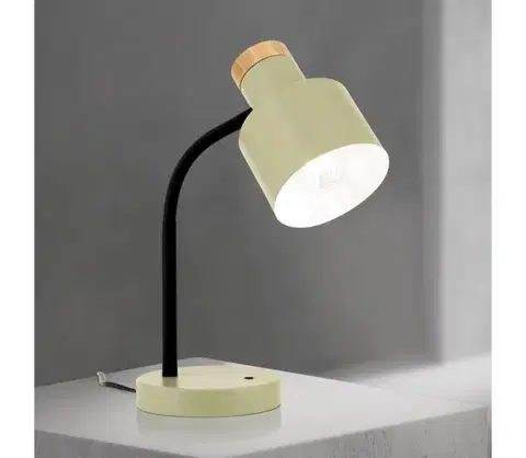 Lampy Orion - Stolná lampa GILI 1xE27/40W/230V zelená LA 4-1233/1 lichtgrün