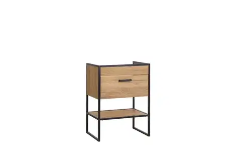 Kúpeľňový nábytok COMAD - Skrinka pod umývadlo 60cm 1 szuflada BROOKLIN 5907611648186