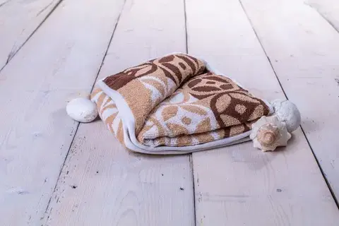 Uteráky Froté osuška Kompass Hnedá 70x140cm TiaHome