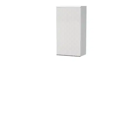 Kúpeľňový nábytok Kúpeľňová skrinka nízka SAT Cube Way 32,5x63x20 cm biela mat CUBE3DH321DLBP CUBE3DH321DLBP