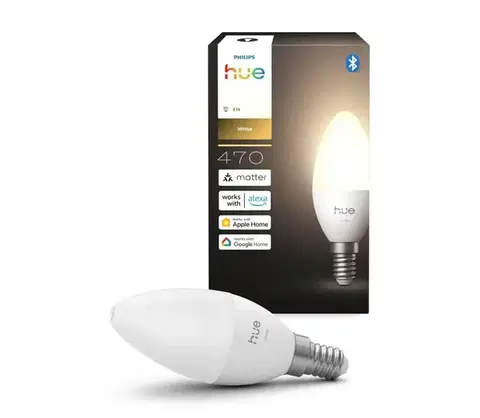 LED osvetlenie LED stmievateľná žiarovka Philips Hue White B39 E14/3,9W/230V 2700K 8721103099600