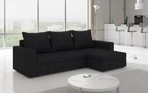 Rohové sedačky Living 06 Rohová rozkladacia sedačka, Alova 04
