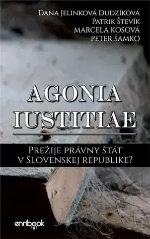 Politológia Agonia iustitiae - Dana Jelinková Dudzíková,Patrik Števík,Marcela Kosová,Peter Šamko