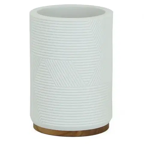 Kúpeľňové doplnky Pohár PL-5756 white