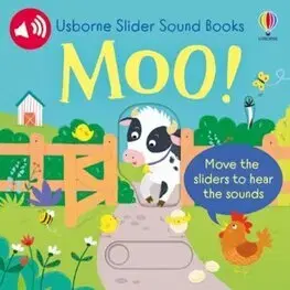 Zvukové knihy Slider Sound Books Moo! - Sam Taplin,Ailie Busby