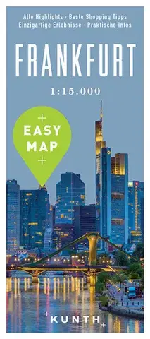 Európa Frankfurt - Easy Map, 1: 15 000