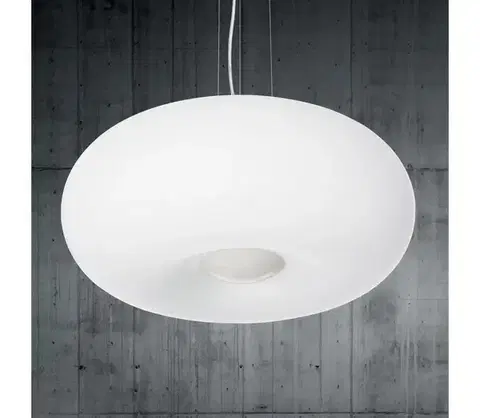 Svietidlá Ideal Lux - Luster na lanku ULISSE 3xE27/60W/230V pr. 42 cm biely 095226