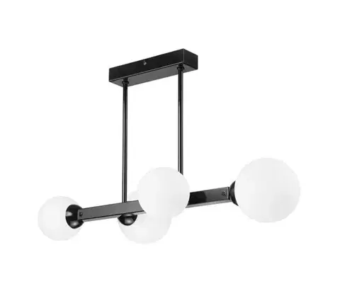 Svietidlá  Luster na tyči ASTRO 4xG9/5W/230V čierna 45061