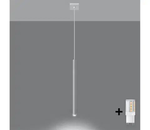 Svietidlá BRILAGI -  LED Luster na lanku DRIFA 1xG9/4W/230V biela BR.0465