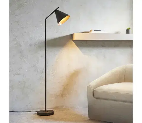 Lampy Endon 102895 - Stojacia lampa CAPE 1xE27/10W/230V bronzová 102895