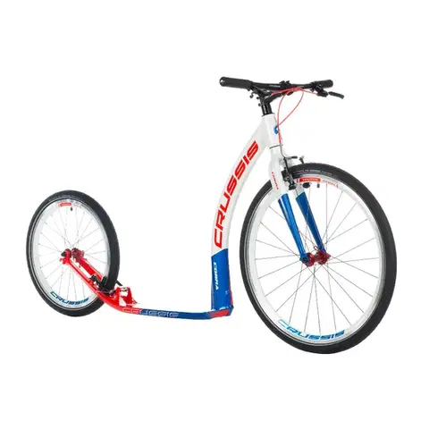 Kolobežky Kolobežka Crussis Cobra 4.4 bielo-modrá 26"/20"