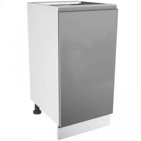 Kuchynské skrinky stojace Skrinka do kuchyne Gardena D40 P pravá grey