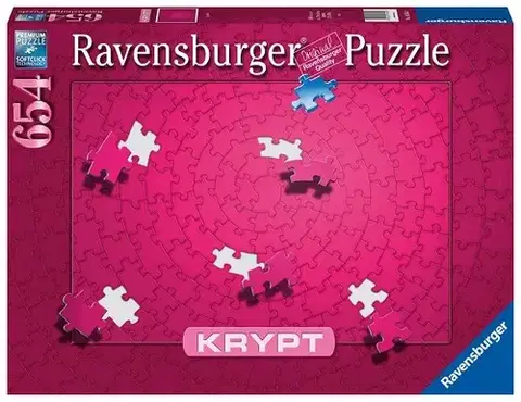 Krypt puzzle Ravensburger Puzzle Krypt: Pink 654 Ravensburger