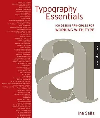 Cudzojazyčná literatúra Typography Essentials - Ina Saltz,Ina Saltz