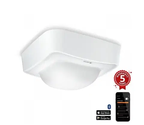 LED osvetlenie Steinel 064327 - Prezenčný hlásič IR Quattro HD-2 24m COM1 IP54 biela 064327