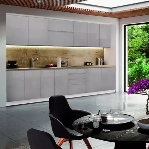 Modulový kuchynský nábytok Kuchynská linka Gardena Grey 260 lakované