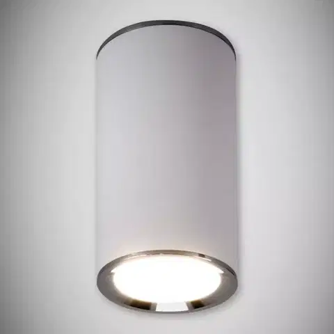 Moderné lampy do obývačky Nástenná lampa Megan Dwl GU10 biela 03657 K1