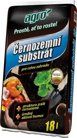 Grily AGRO CS Substrát černozemný na celú záhradu, 18L