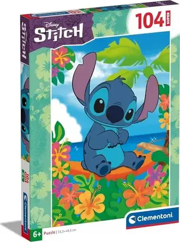 Od 100 dielikov Puzzle Stitch Disney 104 super Clementoni