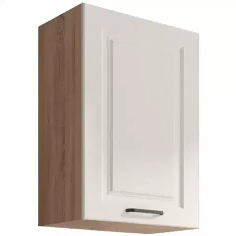 Kuchynské skrinky visiace Kuchynská skrinka Smart  32g Sonoma/Biely Mat