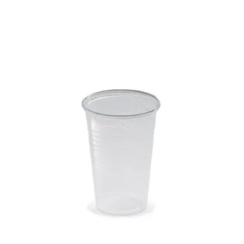 Poháre Kinekus Pohár priehľadný PP o70 mm, 0,2l, 100ks/bal plast  KLC