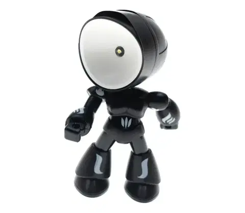 Lampy Bohemia-Design LED Stolná lampa LED/0,06W/3xLR41 robot čierna HERO-BLK