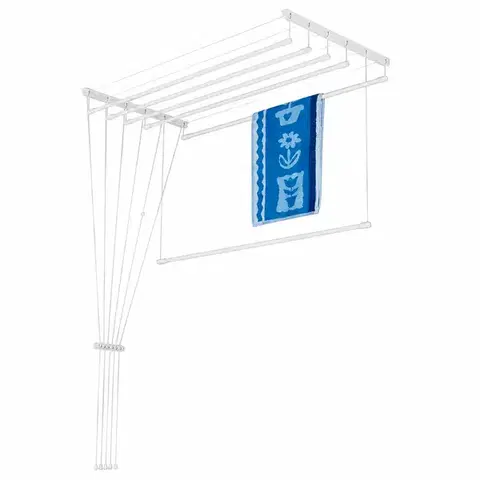 Sušiaky na bielizeň Stropný sušiak na bielizeň Ideal 6 tyčí, 200 cm, 200 cm