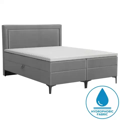 Dvojlôžkové postele Posteľ Tempe Box Spring 180x200 Fresh 32