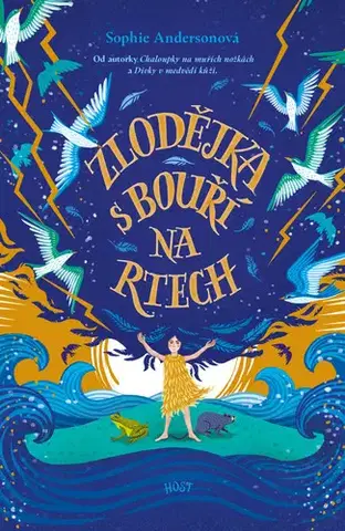 Sci-fi a fantasy Zlodějka s bouří na rtech - Sophie Anderson