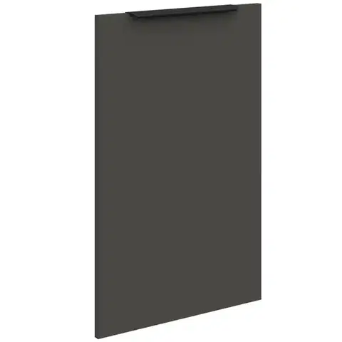 Dvierka a čelá zásuviek pre kuchynske skrinky Dvierka na umývačku Zm Aria-Gr/Ant Anti Fingerprint 713x446