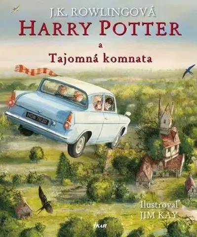 Fantasy, upíri Harry Potter 2 a Tajomná komnata – ilustrovaná edícia - Joanne K. Rowling