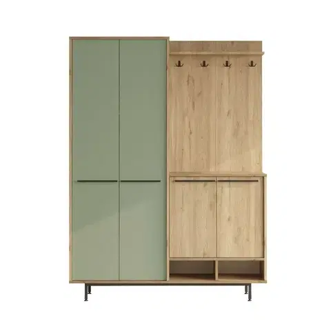 Nemý sluha Predsieňová zostava Osy Green and Oak