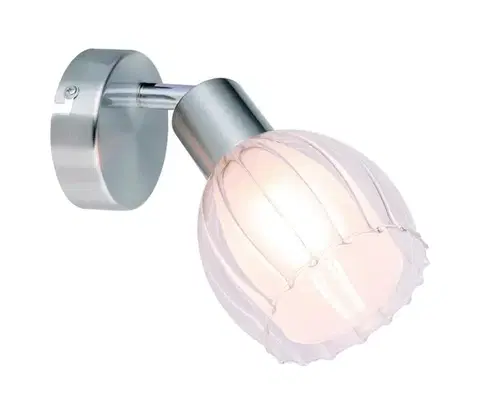 Svietidlá Globo 54988-1 - Nástenné bodové svietidlo ROSSO 1xE14/40W/230V 54988-1