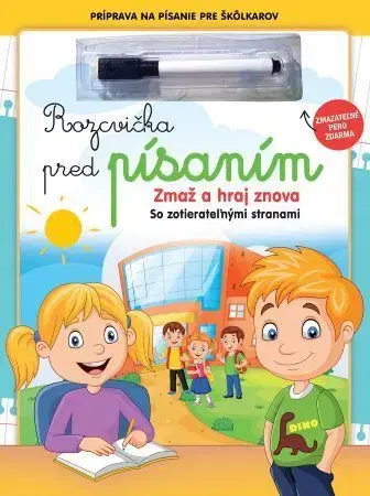 Príprava do školy, pracovné zošity Rozcvička pred písaním - Príprava na písanie pre škôlkarov