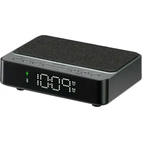 Budíky Sencor Digitálny rádiobudík s bezdrôtovou nabíjačkou