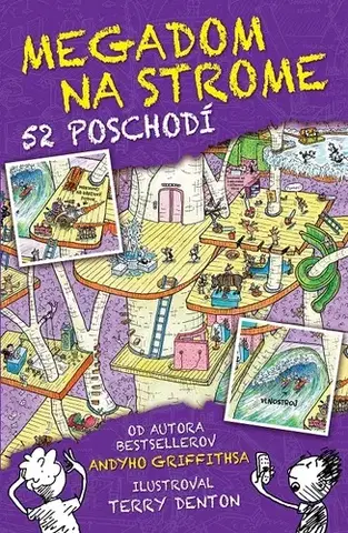 Dobrodružstvo, napätie, western Megadom na strome 4: 52 poschodí - Andy Griffiths,Oľga Kraľovičová