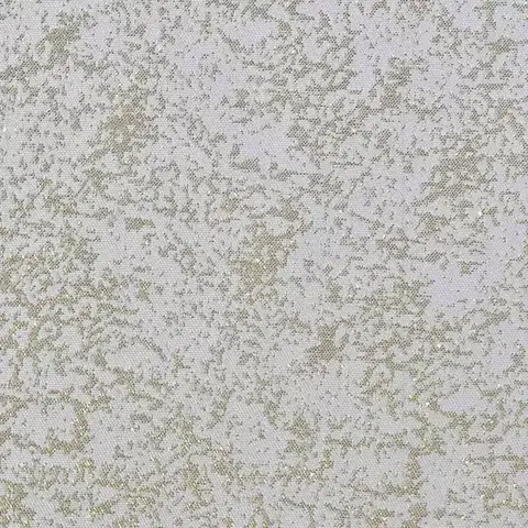 Bytový textil Behúň Glitter zlatá niť biela 45x150 cm