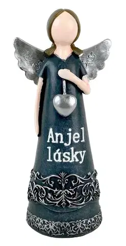Sošky, figurky - anjeli MAKRO - Soška anjel lásky 25cm
