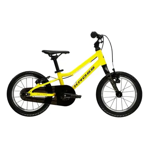 Bicykle Kross Liftie 14" 2025 žltá / čierna / matný - 7" (95-110 cm)