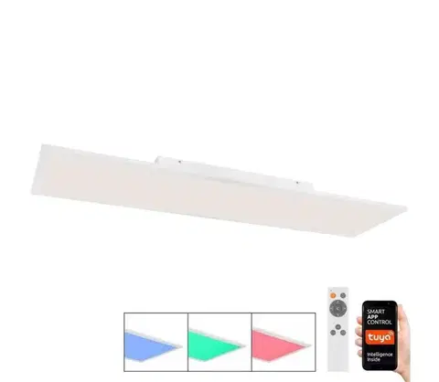 Svietidlá Globo 41608D5RGBSH - LED RGB Stmievateľné stropné svietidlo DORO LED/44W/230V + DO 41608D5RGBSH
