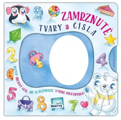 Leporelá, krabičky, puzzle knihy Zamrznuté tvary a čísla