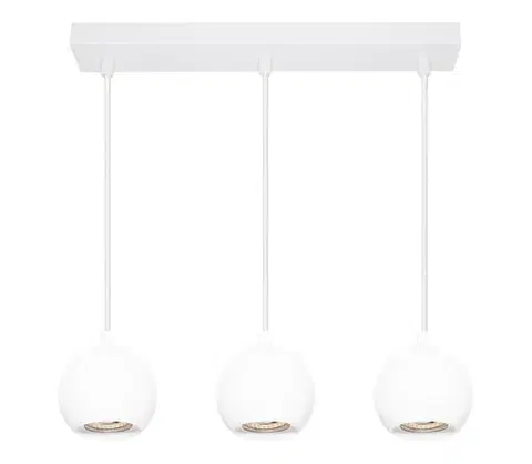 Svietidlá Osram - Závesné svietidlo na lanku SPOT SPHERAL 3xGU10/6W/230V biele 4099854588723