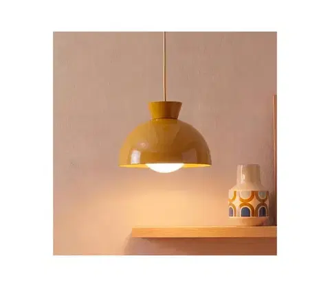 Svietidlá Atmosphera - Závesné svietidlo na lanku LITO 1xG9/4W/230V oranžové 221654C
