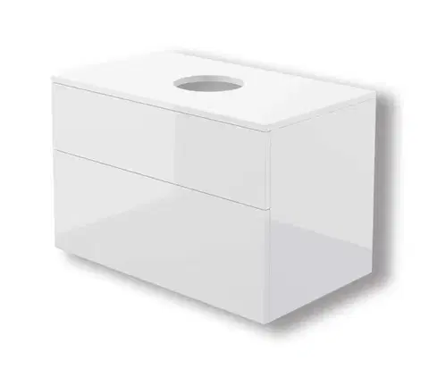 Kúpeľňový nábytok DEANTE - Prizma MDF kúpeľňová skriňa s doskou SDI_6B81