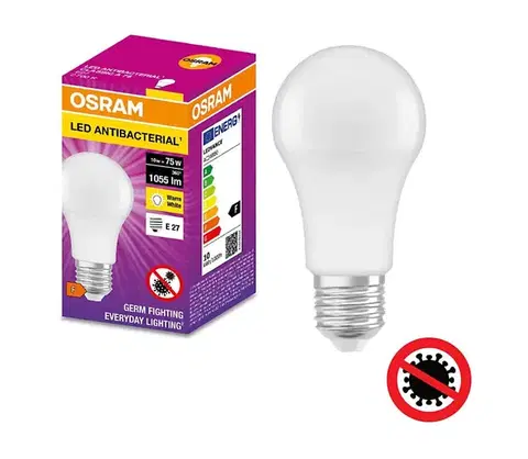 LED osvetlenie LED Antibakteriálna žiarovka  A75 E27/10W/230V 2700K - Osram 4058075560758