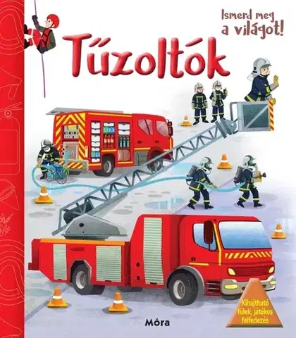 Leporelá, krabičky, puzzle knihy Ismerd meg a világot! Tűzoltók