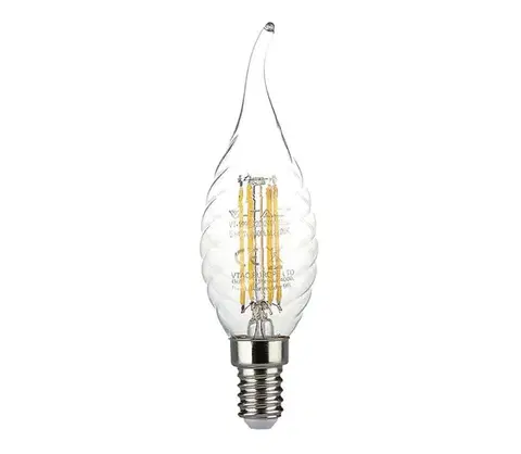 LED osvetlenie  LED Žiarovka FILAMENT E14/4W/230V 3000K 214308