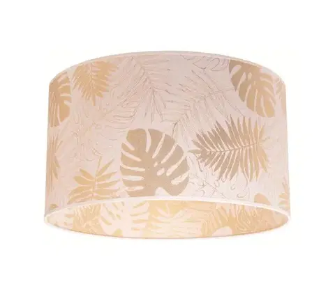 Svietidlá  - Stropné svietidlo ARECA 1xE27/40W/230V pr. 45 cm mosadz/biela 80399
